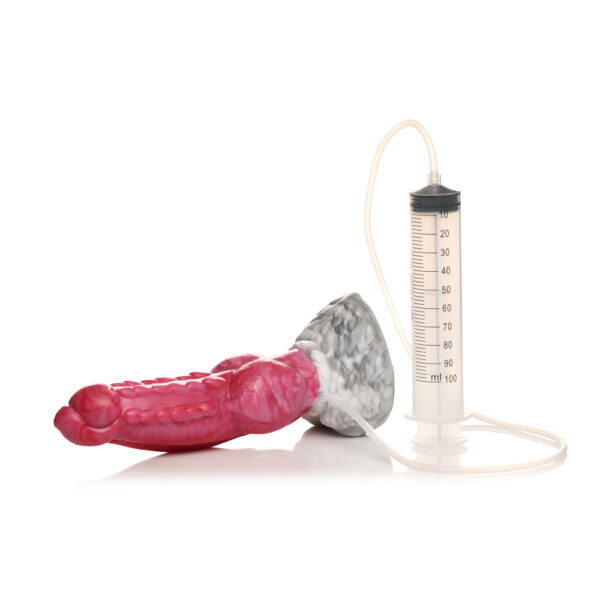 848518053527 3 Creature Cocks Resurrector Phoenix Squirting Silicone Dildo