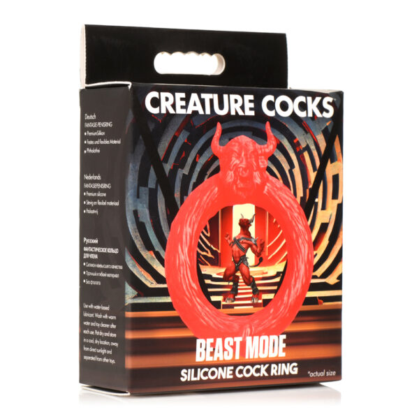 848518053862 Creature Cocks Beast Mode Silicone Cock Ring