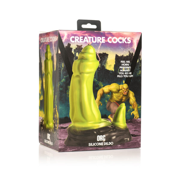 848518054043 Creature Cocks Orc Silicone Dildo