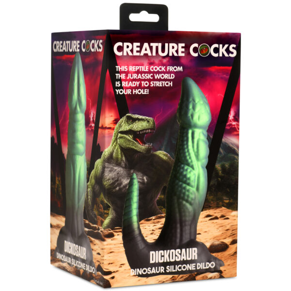 848518054586 Creature Cocks Dickosaur Dinosaur Silicone Dildo