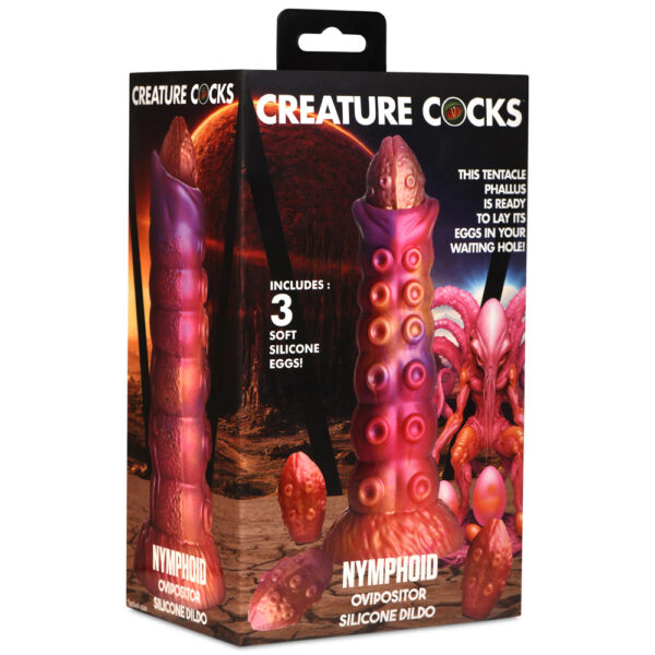 848518054630 Creature Cocks Nymphoid Ovipositor Silicone Dildo