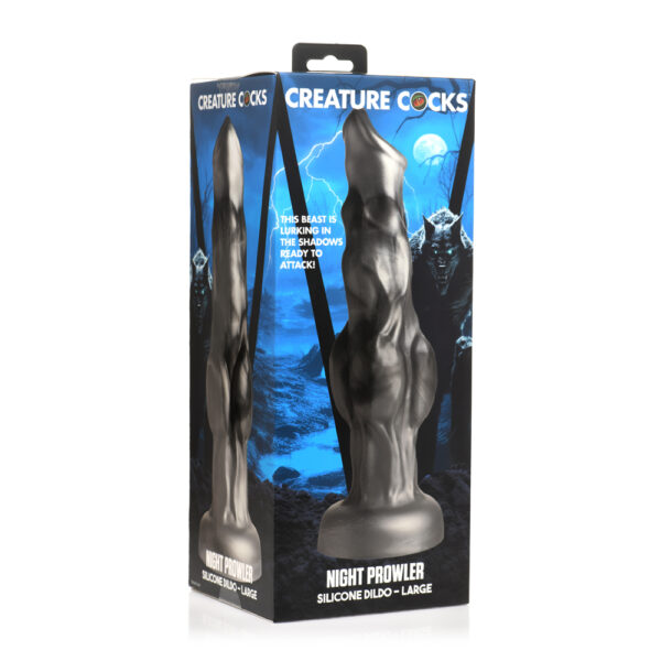 848518055194 Creature Cocks Night Prowler Silicone Dildo Large