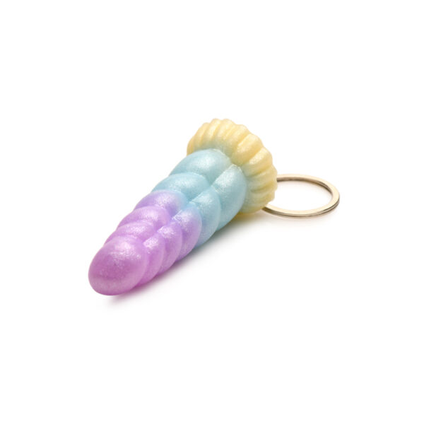 848518055569 2 Creature Cocks Mystique Unicorn Silicone Key Chain