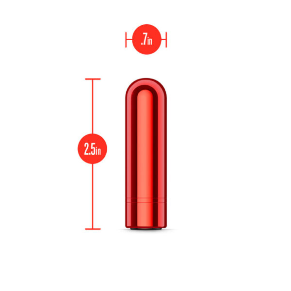 850002870503 3 Kool Vibes Rechargeable Mini Bullet Cherry