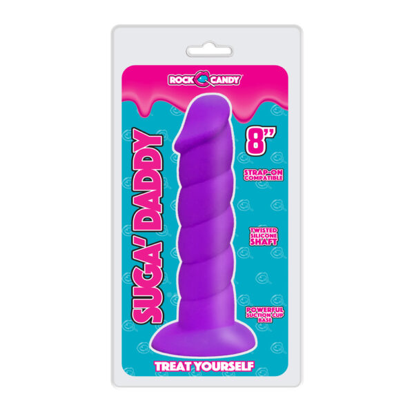 850006647491 Suga Daddy 8" Purple