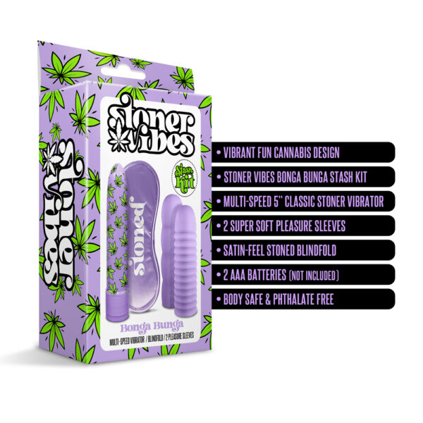 850010096759 3 Stoner Vibes Stash Kit Bonga Bunga