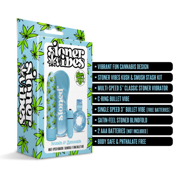 850010096773 3 Stoner Vibes Stash Kit Kush And Smush