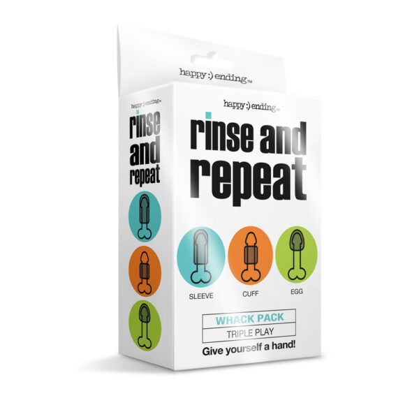 850010096872 Happy Ending Rinse & Repeat Whack Pack Triple Play