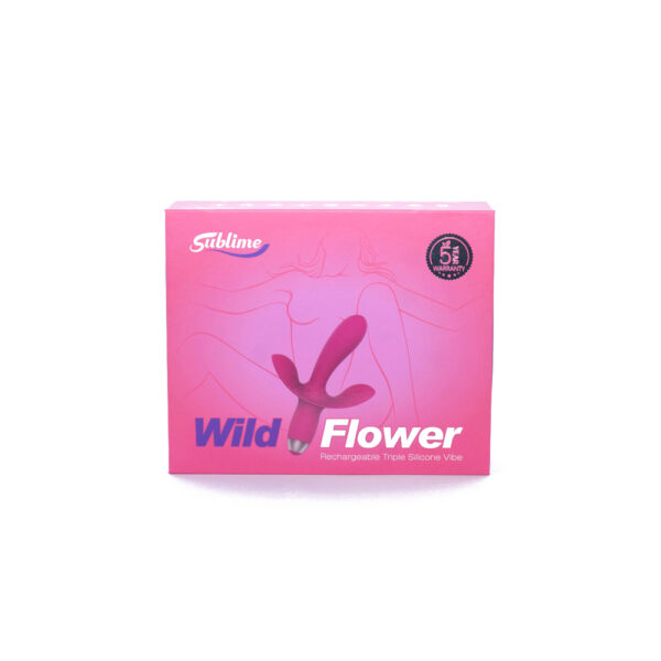 850017269309 Sublime Wild Flower Triple Stim Vibe Pink