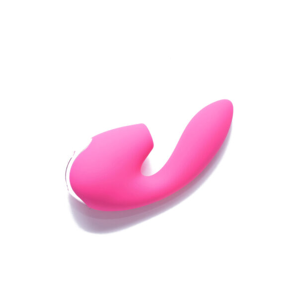 850017269316 2 Sublime Gratifier G-Spot Vibe With Air Suction Pink