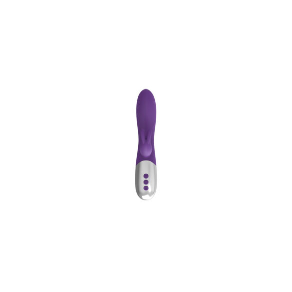 850017269514 2 Thrillz Hoppy Endings Oscillating Heating Vibrator Lilac Purple