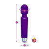 Viben Tempest Wand Massager Violet - Image 3