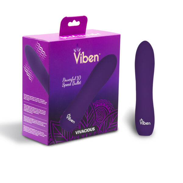 850018691055 Viben Vivacious Power Bullet Violet