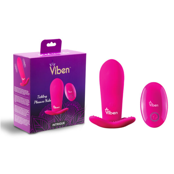 850018691123 Viben Intrigue Instertable Panty Vibe Hot Pink