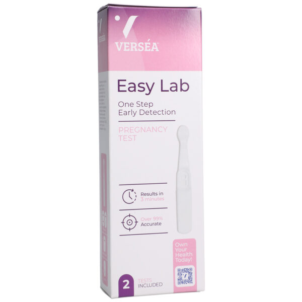 850041338019 Versea Easy Lab Pregnancy Test - 2 Test Pack