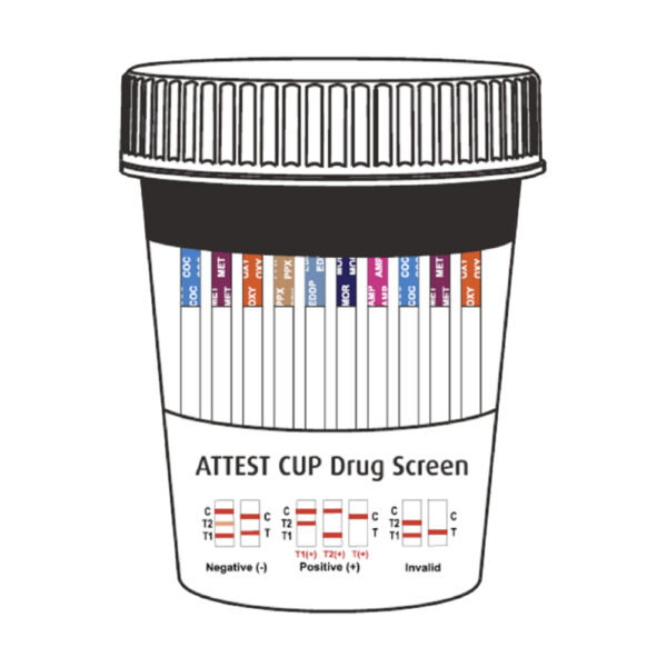 850041338057 3 Versea Easy Lab 6-Panel Drugs Of Abuse Cup Test - 1 Test Pack