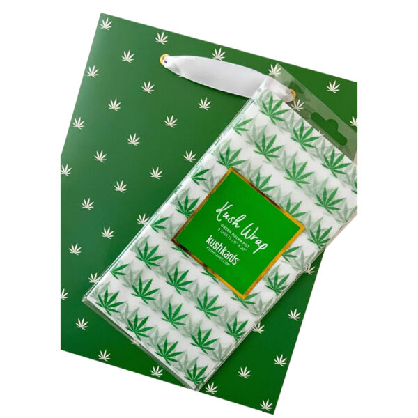 850041942025 Green/White Gift Wrap Combo