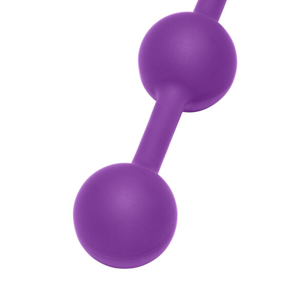 850047085061 3 Cloud 9 Silicone Anal Bead Small Plum