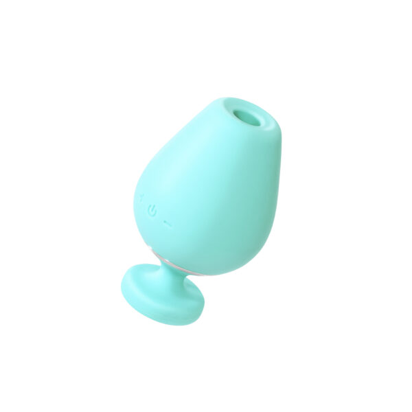 850052871086 2 Vino Rechargeable Vibrating Sonic Vibe Turquoise