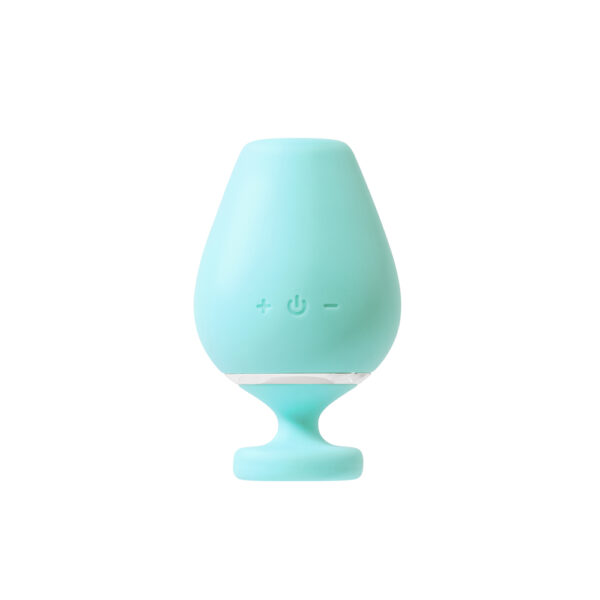 850052871086 3 Vino Rechargeable Vibrating Sonic Vibe Turquoise