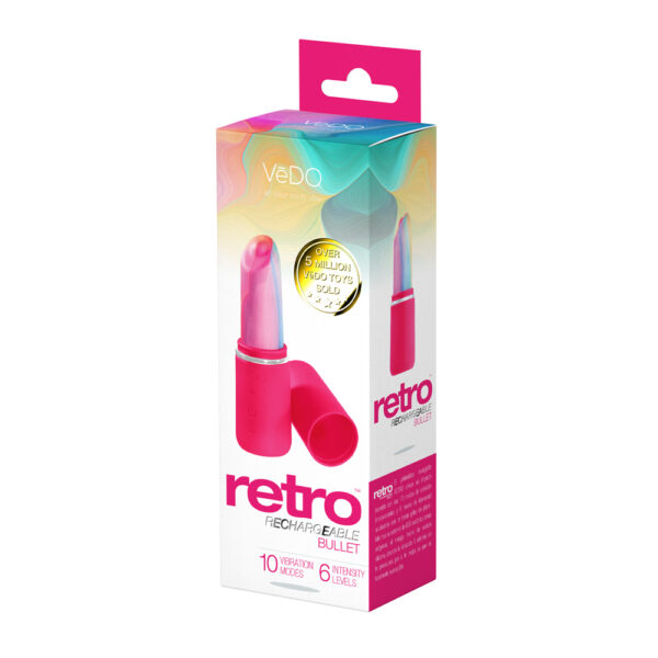 850052871109 Vedo Retro Rechargeable Bullet Pink