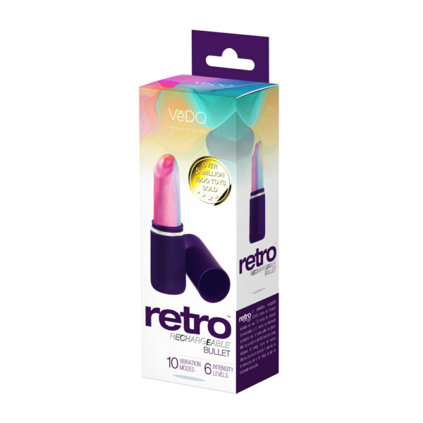 850052871123 Vedo Retro Rechargeable Bullet Purple