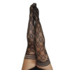 Elle Black Diamond Fishnet Size C