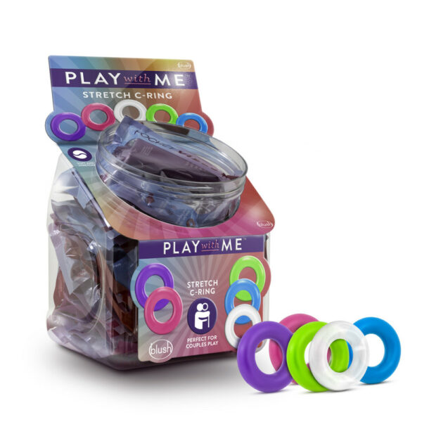 853858007611 Play With Me Stretch C-Ring 50 Pieces