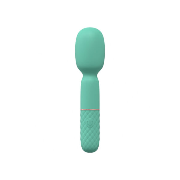 8714273052100 2 Bella 10 Speed Vibrating Mini-Wand Silicone Rechargeable Waterproof Green