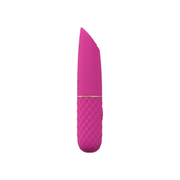 8714273052247 3 Beso 10 Speed Vibrating Mini-Lipstick Silicone Rechargeable Waterproof Pink