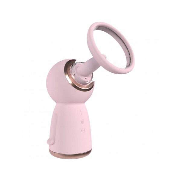 8714273054814 2 Pumped Sensual Automatic 13-Speed Silicone Rechargeable Vulva & Breast Pump Pink