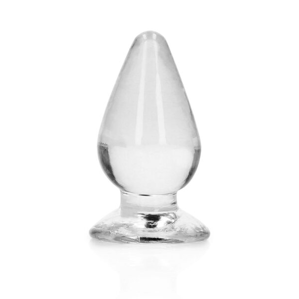 8714273520784 Realrock Crystal Clear Anal Plug 4.5'' Transparent