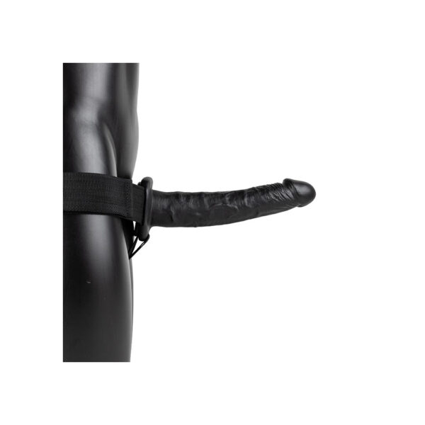 8714273521347 2 Realrock Hollow Strap-On Without Balls 10" Black