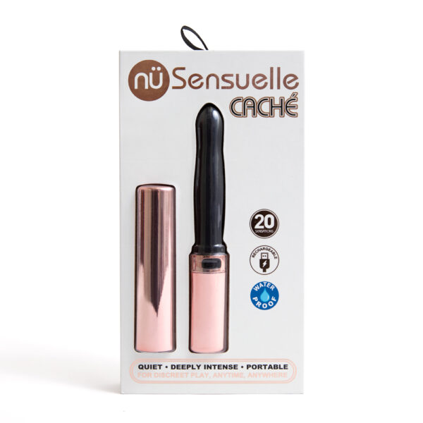 9342851001951 Nu Sensuelle Cache 20 Function Discreet Vibe Rose Gold