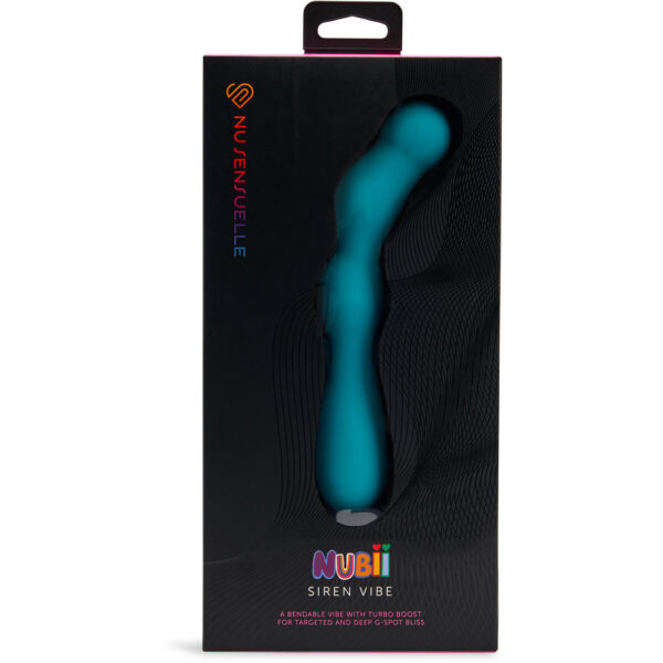 9342851003443 Siren Nubii G-Spot Vibe W/ Hinge Blue