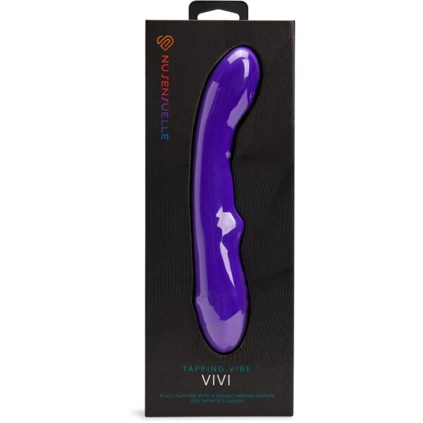 9342851003474 Nu Sensuelle Vivi Double Tapping Vibe Deep Purple