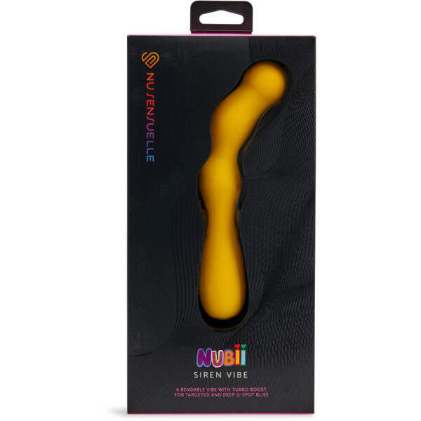 9342851003481 Siren Nubii G-Spot Vibe W/ Hinge Yellow