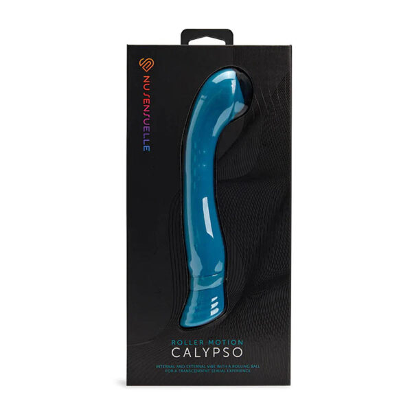 9342851003535 Nu Sensuelle Calypso Roller Motion G-Spot Deep Turquoise