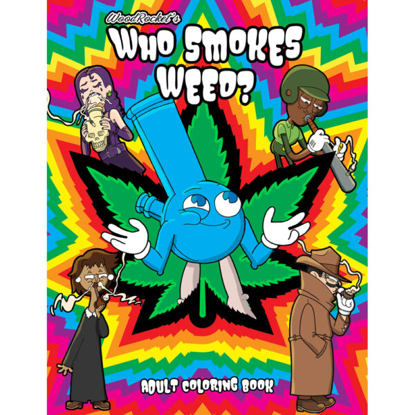 9781736418765 Who Smokes Weed Coloring Book