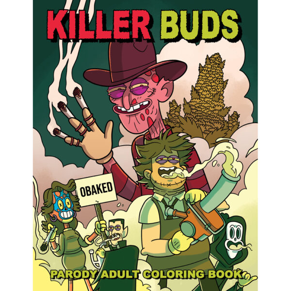 9781956562163 Killer Buds Coloring Book